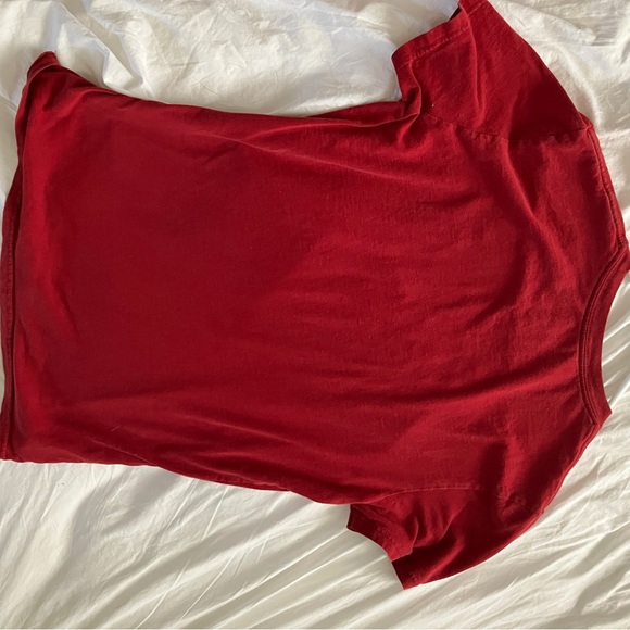 Small Men’s Red Distressed American Eagke NYS shirt. - Picture 5 of 7